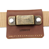 MEEBOY Leather Tool Holder tape measure holder clip tape holder for tool belt