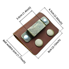 MEEBOY Leather Tool Holder,Tape Measure Holder,tape measure holder clip,Leather Tool Pouch