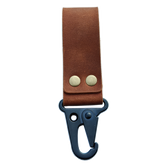 MEEBOY Handmade Leather Key Ring Holder, Belt Loop Key Keeper