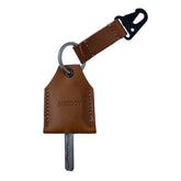 MEEBOY Leather Key Sleeve Key Ring Holder Vintage Cover Protective Key Case Covers Key protector handmade Keys Organizer