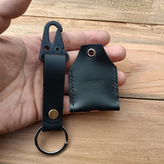 MEEBOY handmade Leather Key Sleeve Key Ring Holder Vintage Cover Stylish Accessories Protective Key Case Cover Key protector