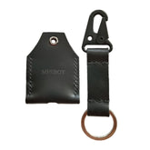 MEEBOY Leather Key Sleeve Key Ring Holder Vintage Cover Protective Key Case Covers Key protector handmade color