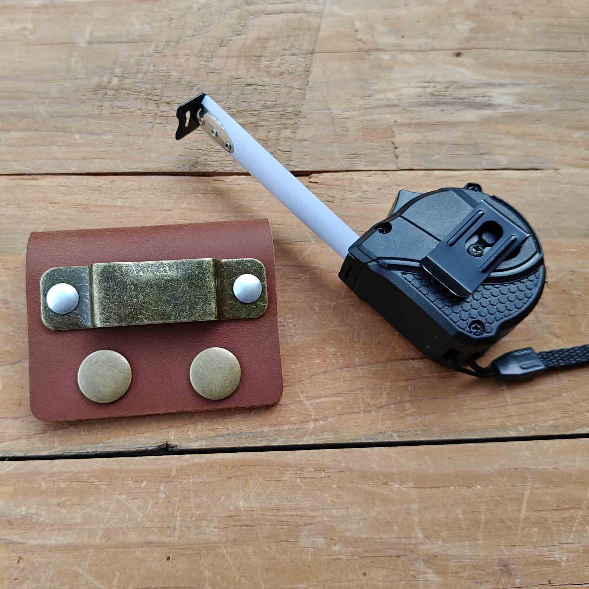 MEEBOY Leather Tool Holder,Tape Measure Holder,tape measure holder clip,Leather Tool Pouch