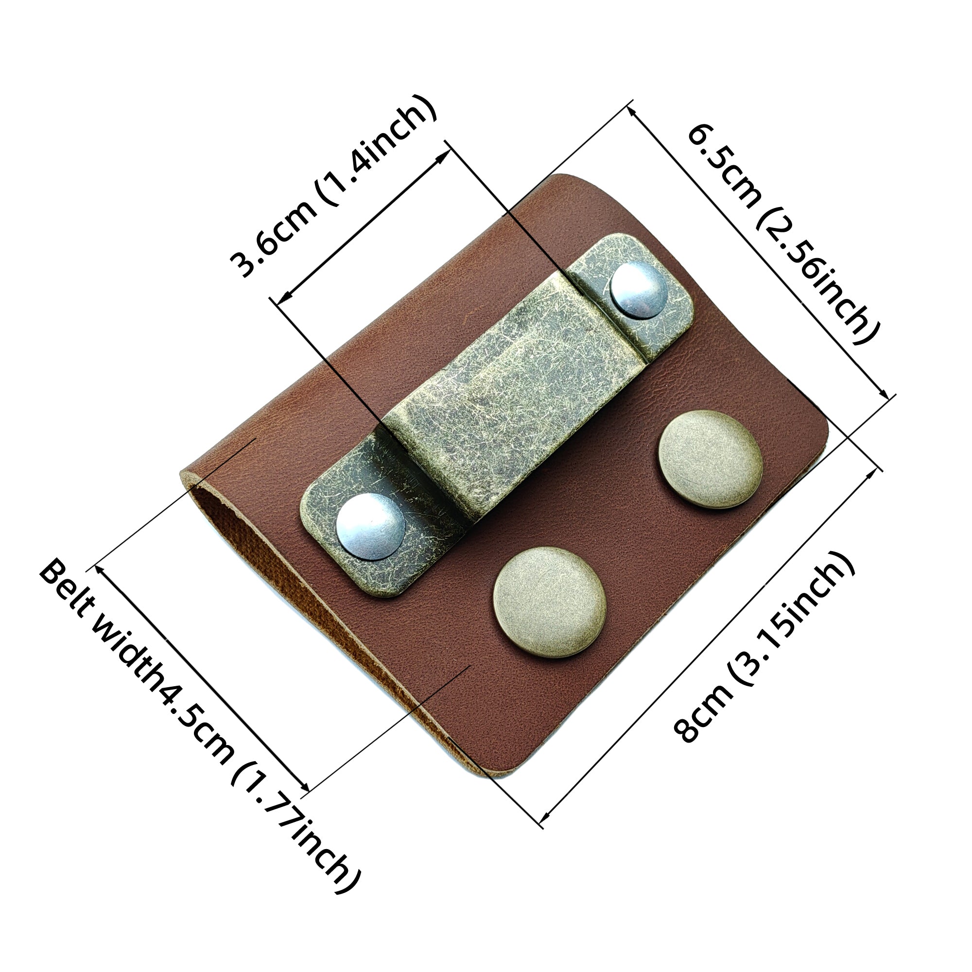 MEEBOY Leather Tool Holder,Tape Measure Holder,tape measure holder clip,Leather Tool Pouch