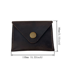 MEEBOY Handmade Credit Card Holder Slim Wallet Leather Wallet ,men women leather business card holder sleeve