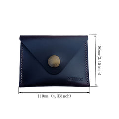 MEEBOY Handmade Leather credit card holder and coin purse,  thin wallet, slim wallet, handmade pouch