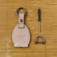 Handmade Key chain Leather Protective Key Holder Large Capacity Protective Case Key sleeve key fob case