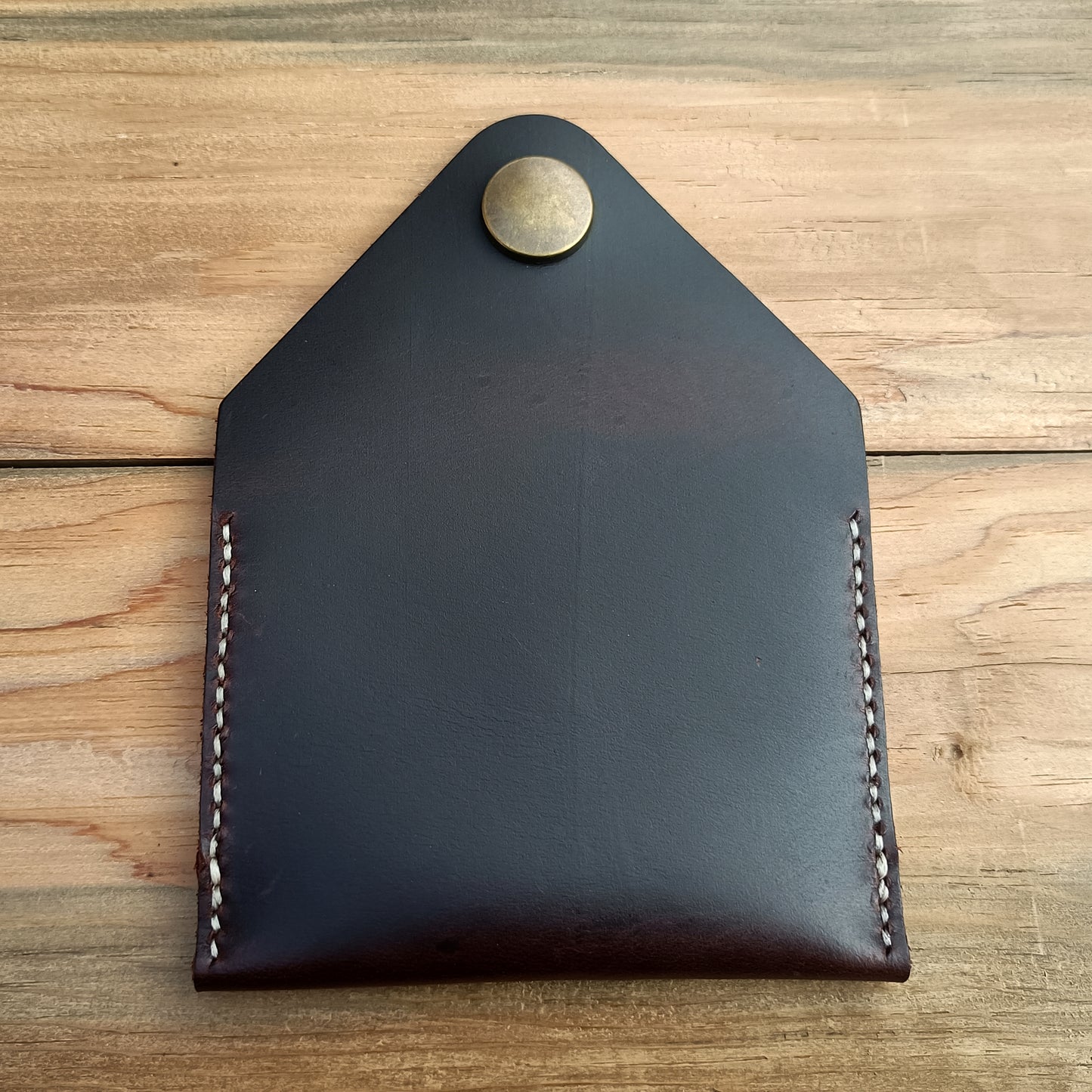 Handmade Leather credit card holder and coin purse,  thin wallet, slim wallet, handmade pouch