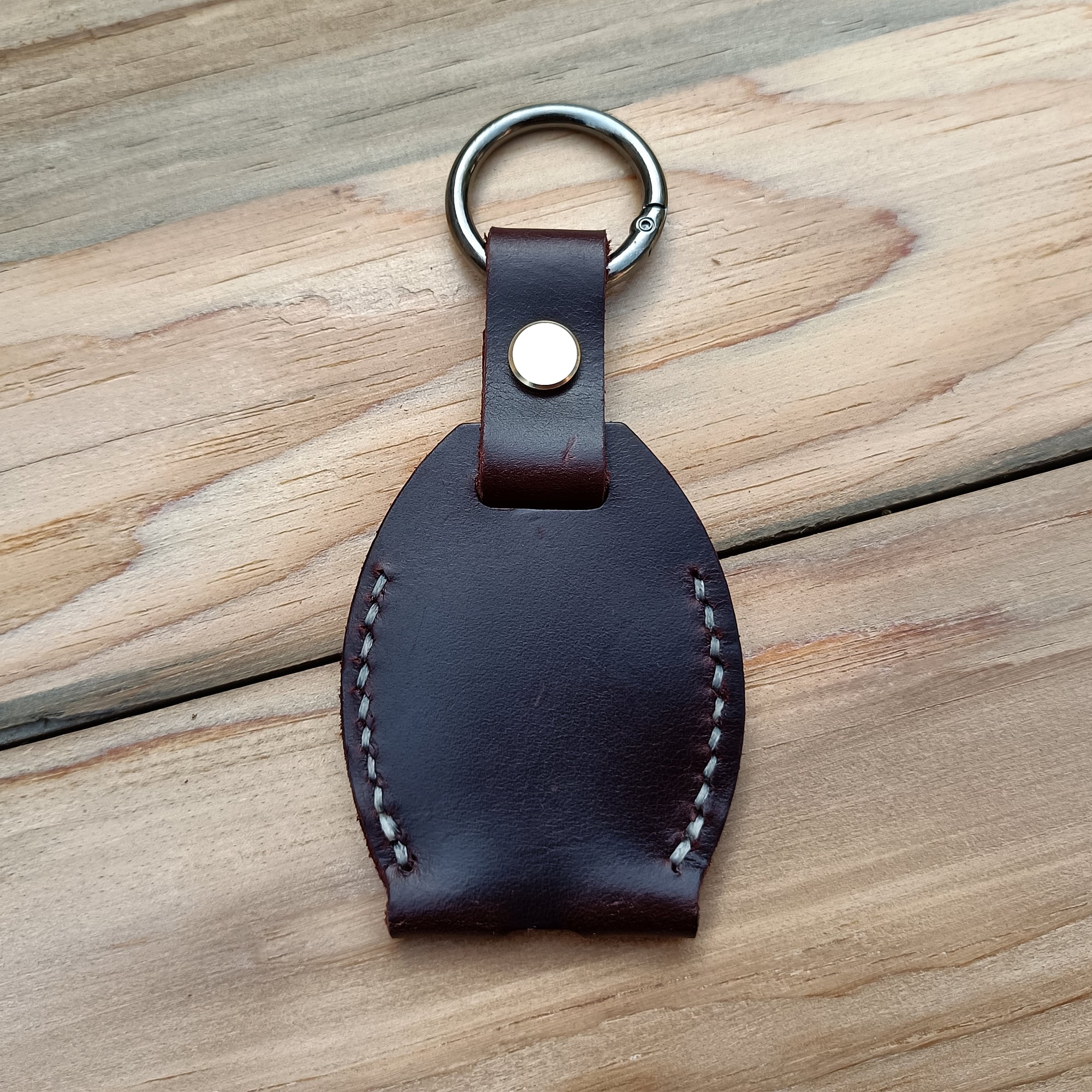 MEEBOY Handmade Keychain Leather Protective Key Holder Large Capacity Protective Case Key Cover Protective Case Keychain