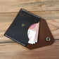 Handmade Credit Card Holder Slim Wallet Leather Wallet ,men women leather business card holder sleeve