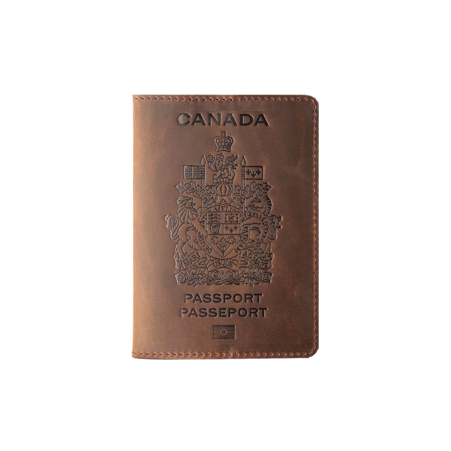 MEEBOY  Leather Canada Passport Cover For Canadians Credit Card Holder Passport Case Unisex Travel Wallet